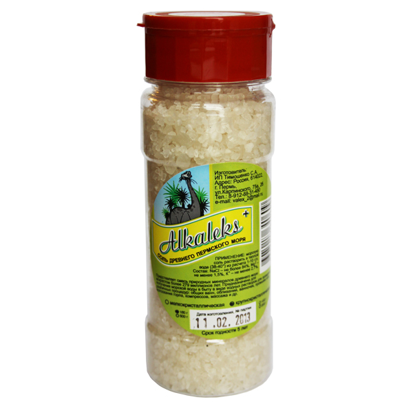 Морская соль Alkaleks к/к 160 г. банка 
