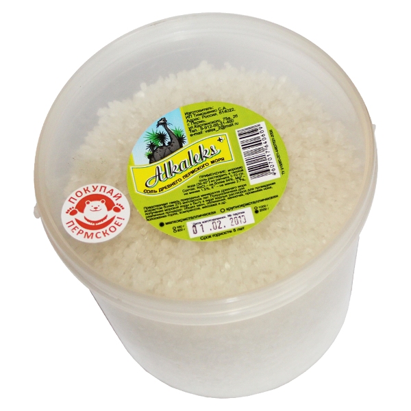 Морская соль Alkaleks к/к 2000 г. ведро 
